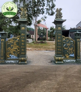 Hàng rào giả đá mẫu 07