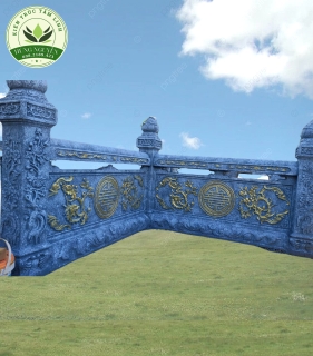 Hàng rào giả đá mẫu 03