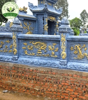 Hàng rào giả đá mẫu 04