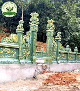 Hàng rào giả đá mẫu 05