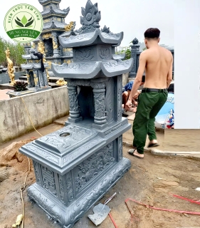 Mẫu mộ đá 61x107- mẫu 06